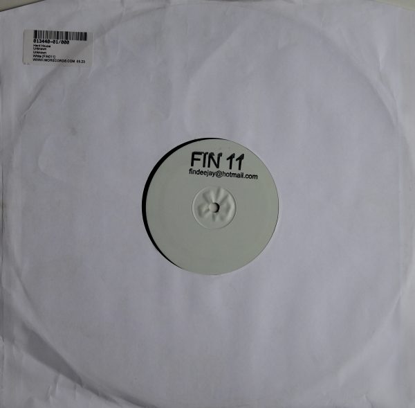 Hard House - Unknown - White Label Fin 11