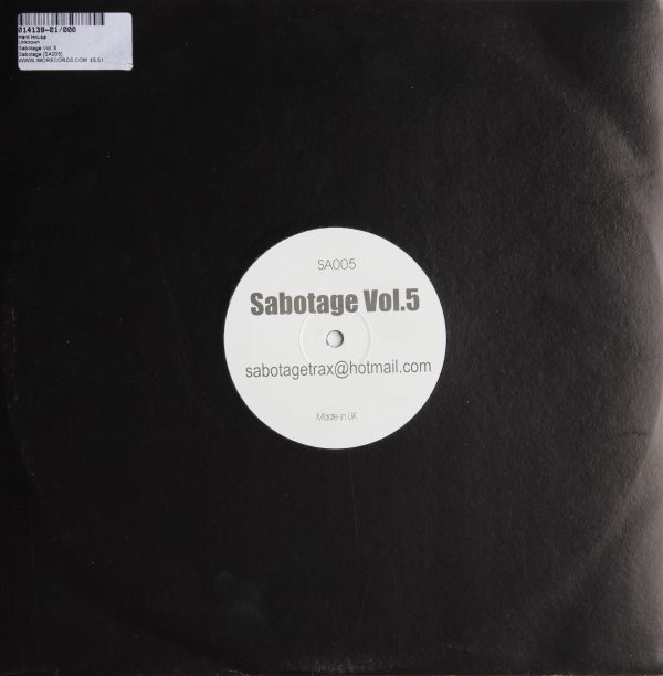 Unknown - Sabotage Vol.5